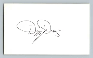 Dizzy Dean HOF Signed 3x5 Index Card Autograph Auto Signature JSA LOA - Picture 1 of 4