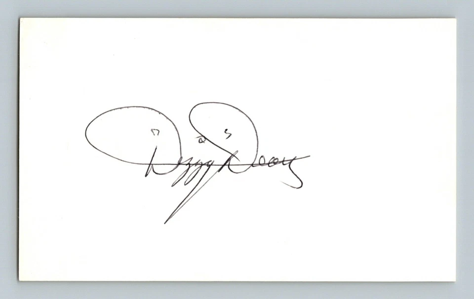Dizzy Dean HOF Signed 3x5 Index Card Autograph Auto Signature JSA LOA - Image 1 of 4