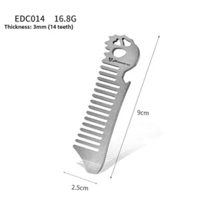 Slidabrading TC4 TITANIUM EDC Mini Tool Outdoor portable bottle opener - Picture 1 of 10