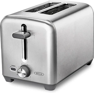 2 Slice Toaster with Extra Wide Toast Slots and Removable Crumb Compartment - 6 - Picture 1 of 12