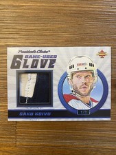 2021 President's Choice Solitaire 2.0 - 1/1 Saku Koivu - Game Used Glove Mem