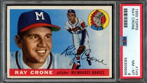 BB - 1955 - Topps - #149 - Ray Crone - PSA 8 - NM-MT - Bild 1 von 2
