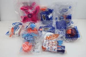 Lot of 10 McDonalds Happy Meal Toys Nerf (2015, 2017) - Imagen 1 de 10