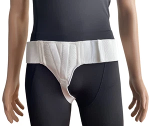 Armadura de hernia inguinal FlexaMed | hernia inguinal derecha, izquierda o doble - Imagen 1 de 12
