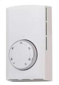 Cadet Double Pole Mechanical Wall Thermostat - Model: T522-W , 22 Amp, White - Picture 1 of 2