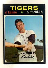 1971 Topps #180 Al Kaline VGEX Detroit Tigers HOF