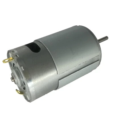 Moteur RS555 DC 12 ~ 24V 1.2A 8000rpm RS555 ⌀37mm Moteur à grande vitesse - Photo 1/4