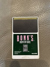 Bonk's Adventure (TurboGrafx-16, 1990) Authentic- HU Card only