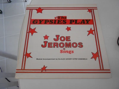 THE GYPSIES PLAY JOE JEROMOS SINGS LP #JJJJ-108 EXCELLENT CONDITION - Image 1 of 3
