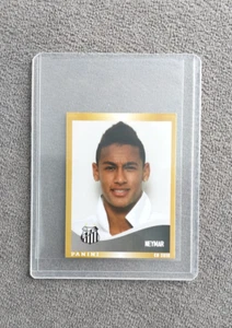2010 Neymar Jr. rookie sticker never glued Barcelona Santos #300 panini RARE - Picture 1 of 5