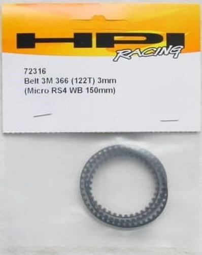 HPI Micro RS4 150mm Conversion Belt - Image 1 of 1
