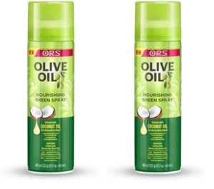 ORS Olive Oil Nourishing Sheen Spray 481 Ml (Pack of 2) UK Free Delivery - Picture 1 of 8