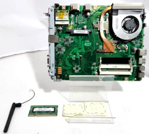 Scheda madre ASUS EeeBox EB1007 Intel Atom D410 1,66Ghz +1Gb Ram + antenna - Bild 1 von 5