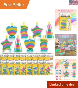 Sand Art Kits for Kids Create Your Own Clear Sand Art Bottles with Funnels an... - Picture 1 of 7