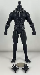 Marvel Legends MCU Figura corpo maschile pantera nera 1/12 parte foraggio personalizzata - Foto 1 di 5