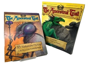 THE ANCESTRAL TRAIL Vtg 90s Fantasy Epic Rare Issues 15 & 16, Game Cards Intact! - Bild 1 von 6