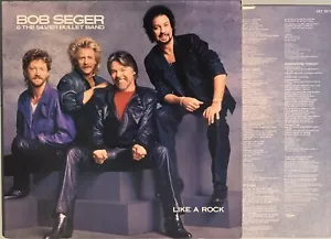 Bob Seger & The Silver Bullet Band Like A Rock 1986 UK EST2011 Record VG+/VG - Picture 1 of 6