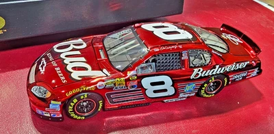 РЕДКАЯ* Dale Earnhardt Jr ELITE NO8 Budweiser 2004 1/24 литая ограниченная серия 1 из 2400 - Изображение 1 из 4