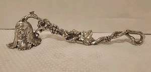 Candela vite tono argento snuffer 8” vintage Arthur Court firmata 1980 - Foto 1 di 8