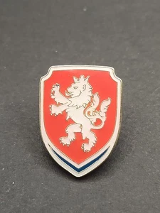 Czechia National Soccer Team Logo Enamel Lapel Pin, FREE SHIPPING! - Picture 1 of 2