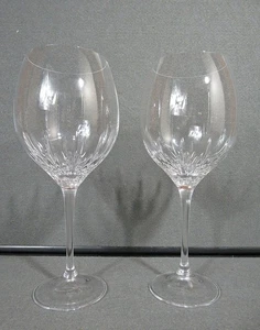2er Set Vera Wang Wedgwood Duchesse Kristall Rotweingläser 9,5" Kelche - Bild 1 von 10