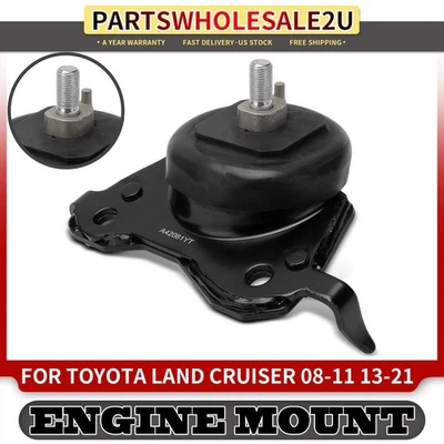 Front Driver Left Engine Motor Mount for Toyota Land Cruiser 2008-2011 2013-2021 - Image 1 of 4