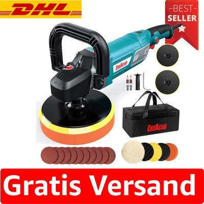 Hochleistungs-Polierer 1800W mit LCD-Anzeige für Polieren und Wachsen von Autos - Bild 1 von 4