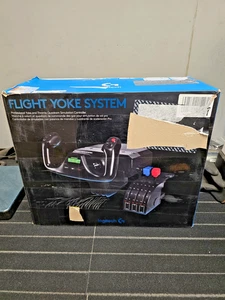 Logitech Flight Yoke Sistema di accelerazione - Nero - Foto 1 di 3