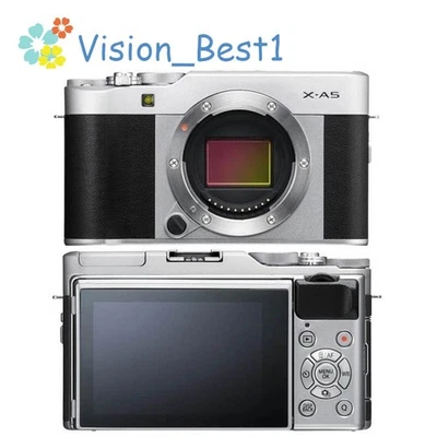 FUJIFILM X-A5 Mirrorless Digital Camera Body Only Silver&Black Face Detection - Image 1 of 4