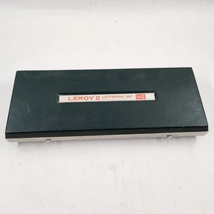 Set lettere vintage Leroy II di Keuffel & Esser Co. K&E K-E disegno - Foto 1 di 11