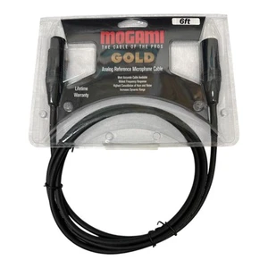 Mogami Gold STUDIO-6 XLR Microphone Cable XLR-Female to XLR-Male 6ft. - Picture 1 of 13