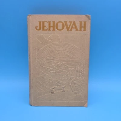 Jehovah 1934 1st Printing Watchtower By JF Rutherford Original Book Foto 1 de 4