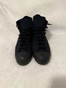 converse black high tops Men’s 10 Women’s 12 - Bild 1 von 7
