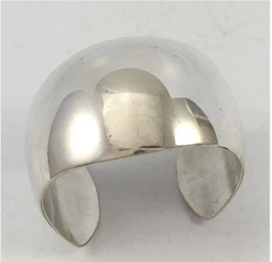 6 1/2" schweres Sterlingsilber Armreif Armband 80 Gramm / 2,92 Oz 925 - Bild 1 von 5