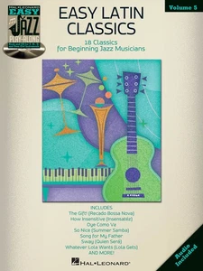 Easy Latin Classics Jazz Play-Along Vol 5 Bb Eb C BC Sheet Music Book CD - Picture 1 of 1