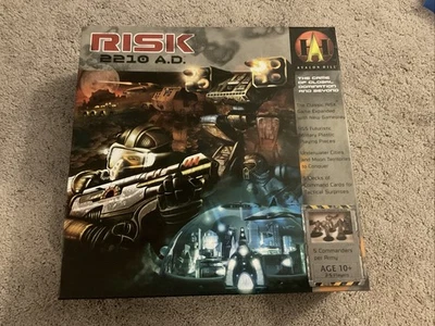 Risk 2210 AD Board Game Large Box Edition  - Open Box Unused Sealed Contents - Image 1 of 4