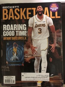 Anthony Davis Beckett Basketball Magazine November 2020 Vol 31 NO 11 Lakers Rc