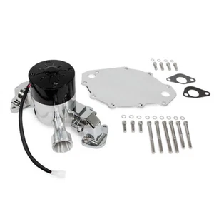 Ford Big Block 429 & 460 Chrome High-Flow 35 GPM Electric Water Pump - Picture 1 of 4