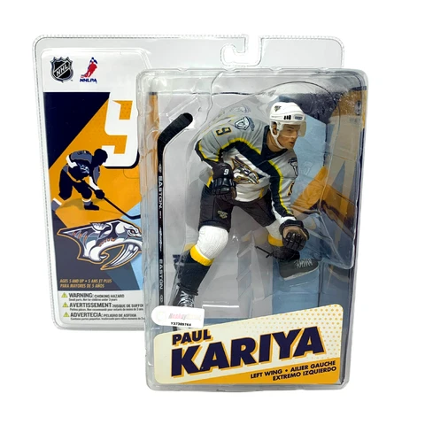 Mcfarlane NHL Paul Kariya Nashville Predators White Jersey Series 12 Figure Cover