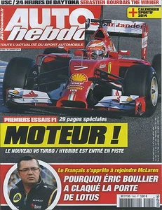 AUTO HEBDO n°1945 30/01/2014 F1 ESSAIS JEREZ 24h DAYTONA ANDROS LANS EN VERCORS - Foto 1 di 1