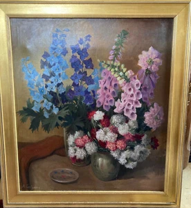 Still Life Oil Painting By: Abert-Gustave Gregoire - Picture 1 of 5