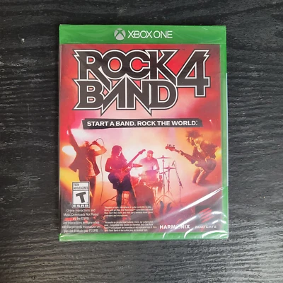 Rock Band 4 for Microsoft Xbox One Brand New Factory Sealed - Image 1 of 4