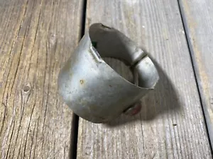 VINTAGE ANTIQUE MUSCLE BIKE BICYCLE REFLECTOR ACCESSORY CLAMP-ON USED ALLOY - Picture 1 of 5