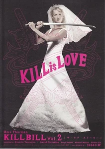 KILL BILL: VOL. 2- Original Japanese Mini Poster Chirash - Picture 1 of 2