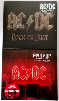 ANGEBOT DOPPELPACK AC/DC - PWR  Up / Power Up - CD + AC/DC ROCK OR BUST CD NEU # - Bild 1 von 2