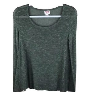 Mossimo Womens Olive Green Sweater Scoop Neck Size XS/TP - Picture 1 of 5