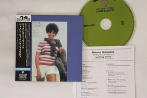 CD DIONNE WARWICK Just Being Myself WPCR15092 WARNER BROS JAPAN OBI - Imagen 1 de 1
