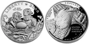 (1) 2008 S US Bald Eagle Half Dollar Proof Commemorative Coin (CAPSULE ONLY) - Picture 1 of 1
