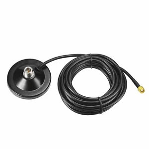 Lora Antenne Magnetfuß - N Buchse auf RP-SMA Stecker für Fiberglasantenne - Bild 1 von 6