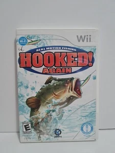 Hooked Again: Real Motion Fishing (Nintendo Wii, 2009) Video Game CIB Tested - Picture 1 of 4